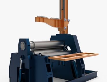 4 Roller Sheet Bending Machine 2 INFORCE 4 Roller NC Hydraulic Plate Rolling Machine